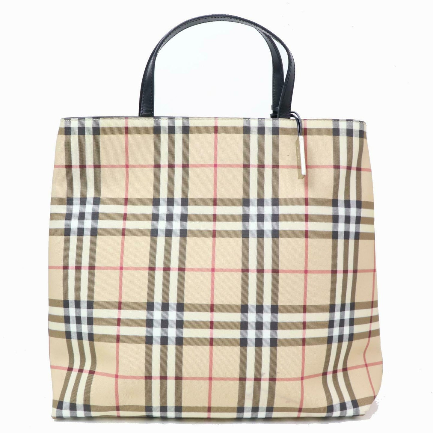 Brand Inspired Burberry Tote Bag Cream PVC (SHC1-14444)