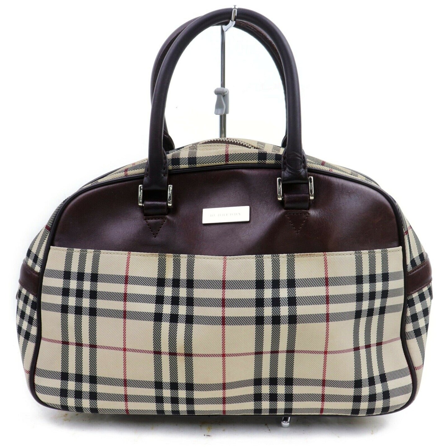 Brand Inspired Burberry London Hand Bag Brown Nylon (SHC7-10244)