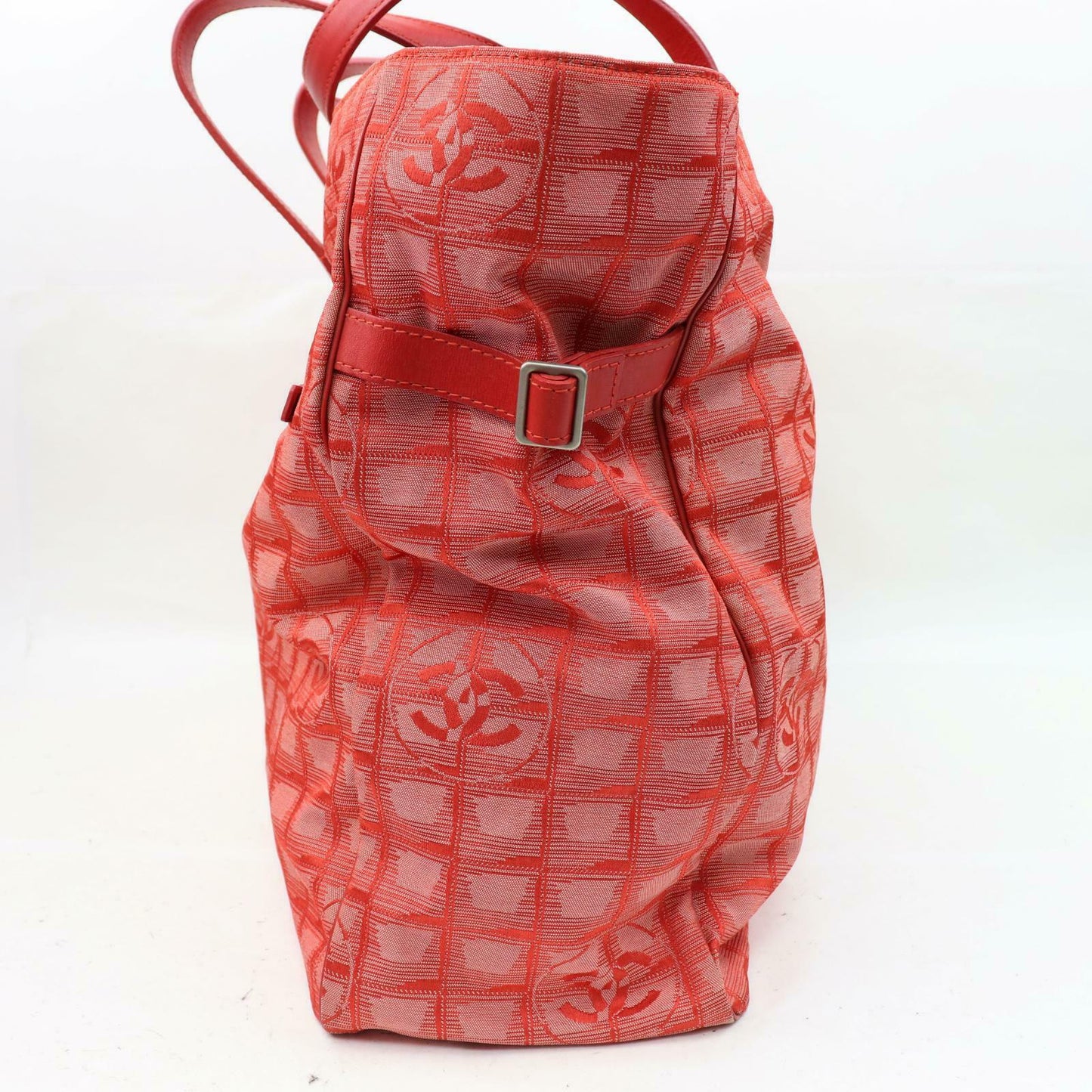 Brand Inspired C*C Tote Bag New Travel Line Gm Red Canvas (SHC1-15080)