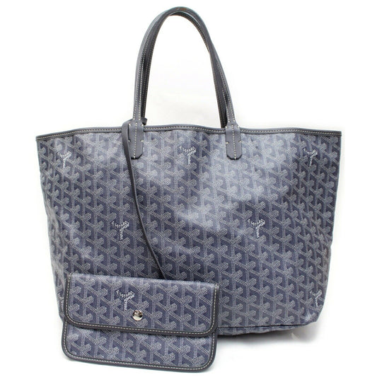 Brand Inspired Goyard Tote Bag Saint Louis Pm Gray PVC (SHC7-10992)