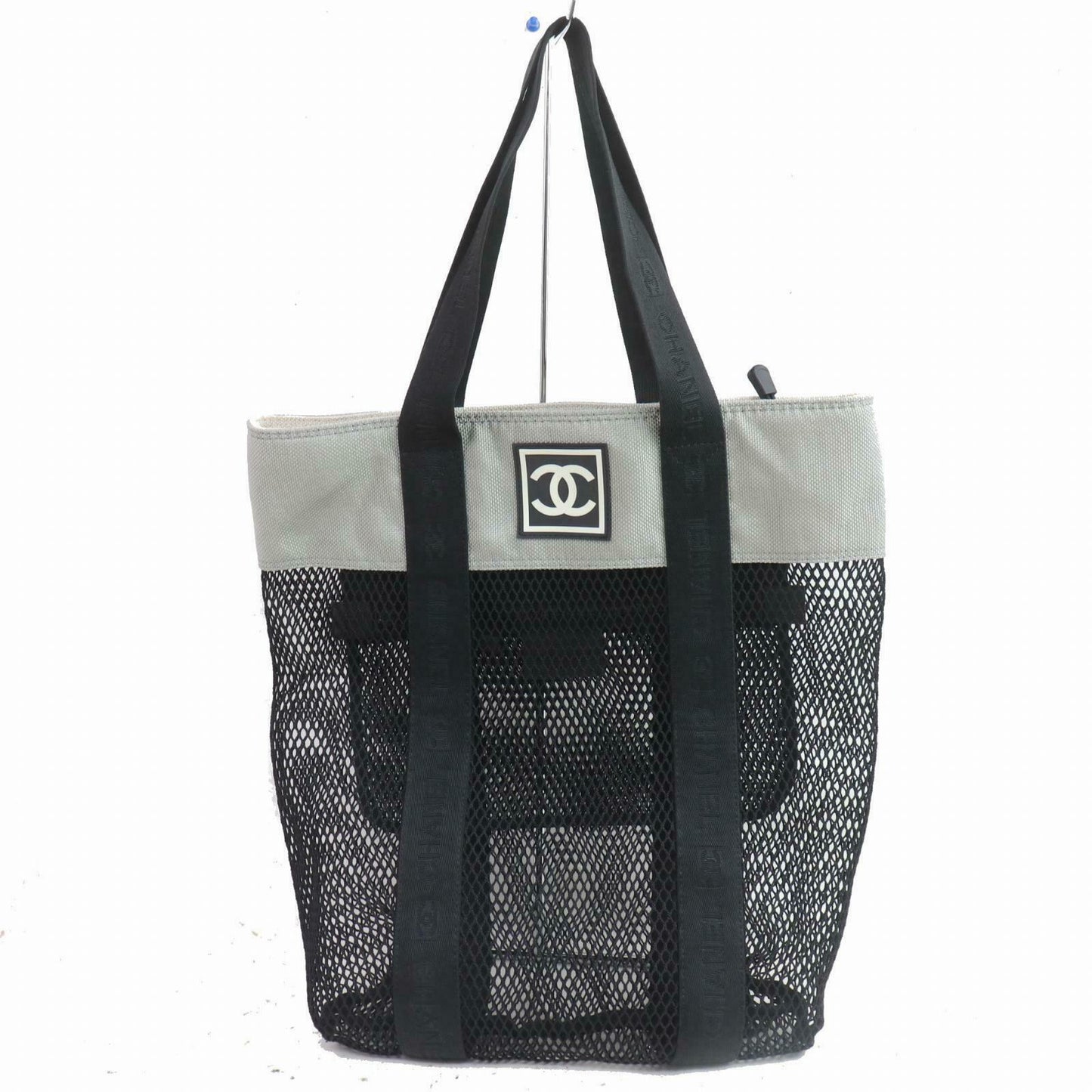 Brand Inspired C*C Tote Bag Black Nylon (SHC7-10096)