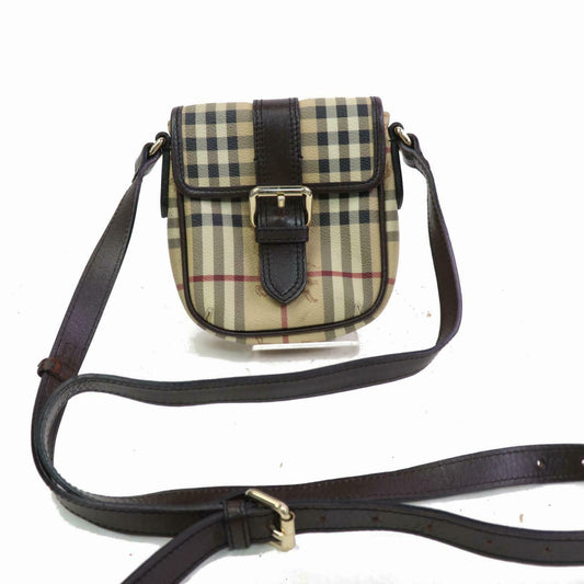 Brand Inspired Burberry Shoulder Bag Light Brown PVC (SHC7-10093)