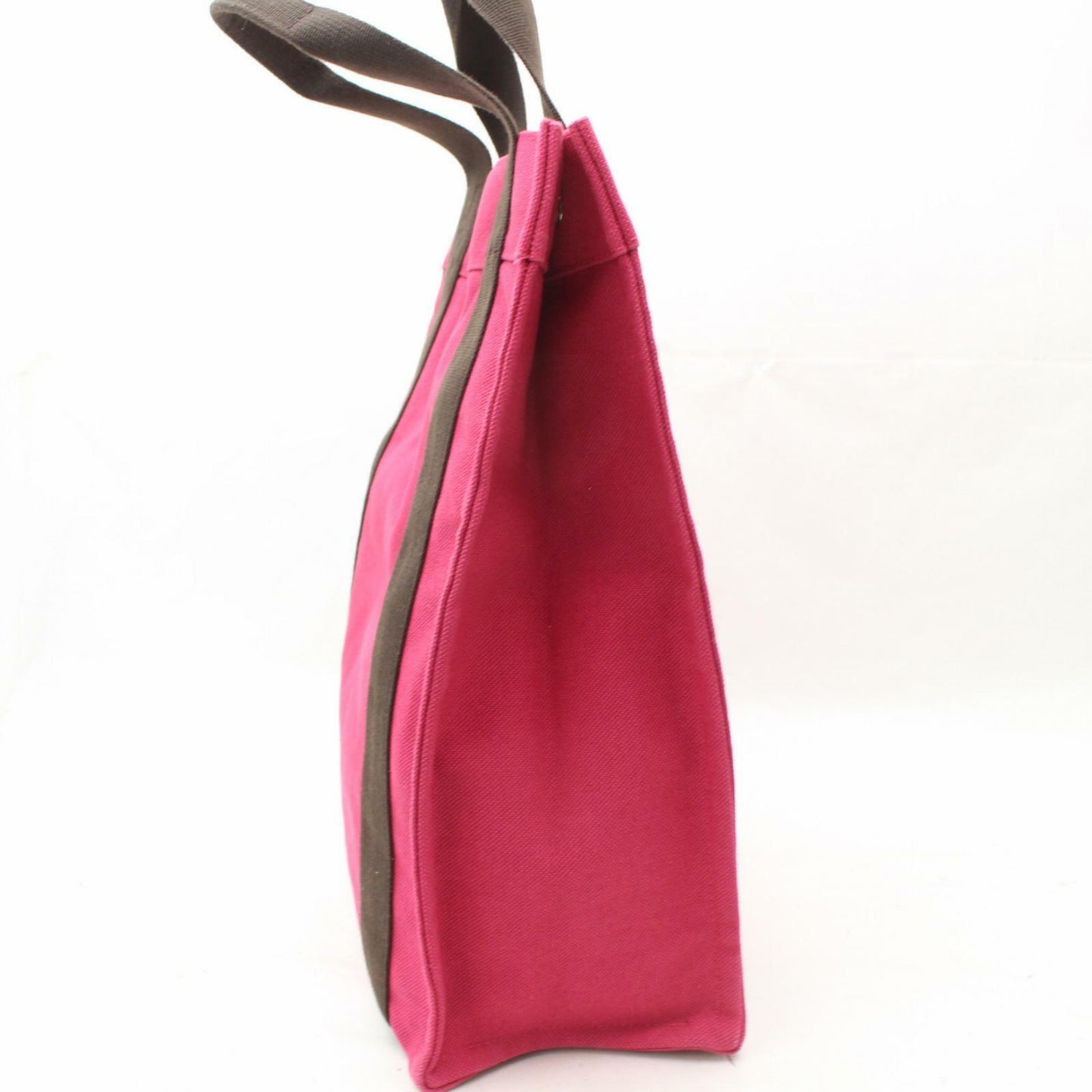 Brand Inspired Hermes Tote Bag Cabas Hot Pink Canvas (SHC1-15755)