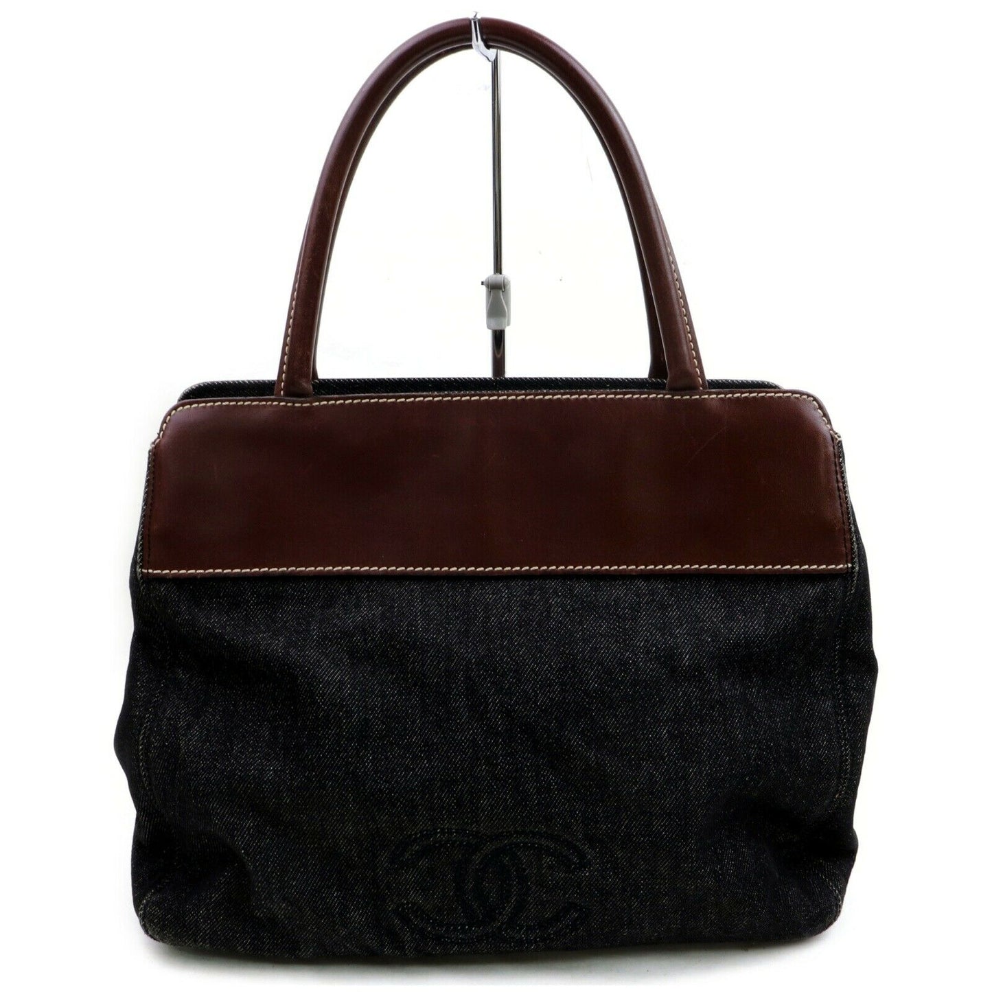 Brand Inspired C*C Tote Bag Coco Mark Black (SHC7-10466)