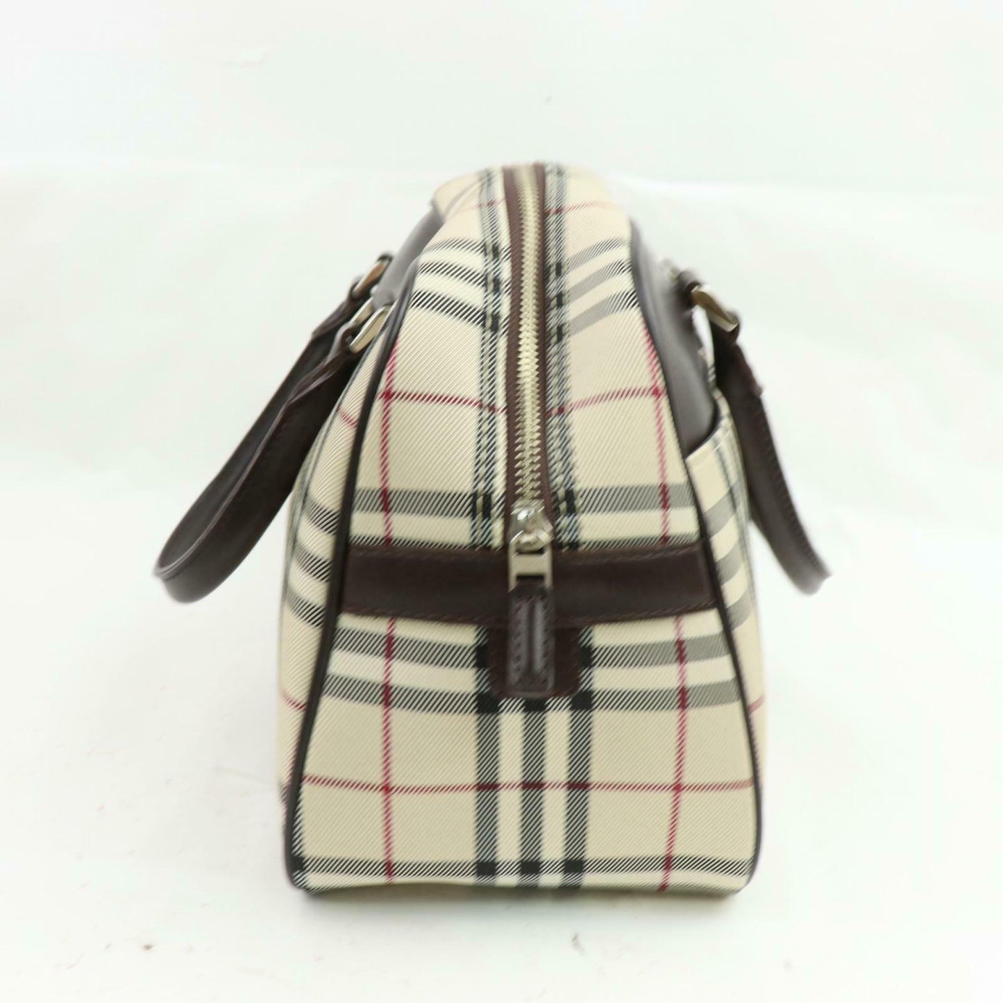 Brand Inspired Burberry Hand Bag Cream Canvas (SHC1-14379)