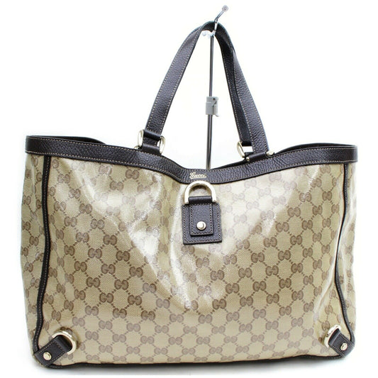 Brand Inspired Gucci Tote Bag Brown PVC (SHC7-10526)