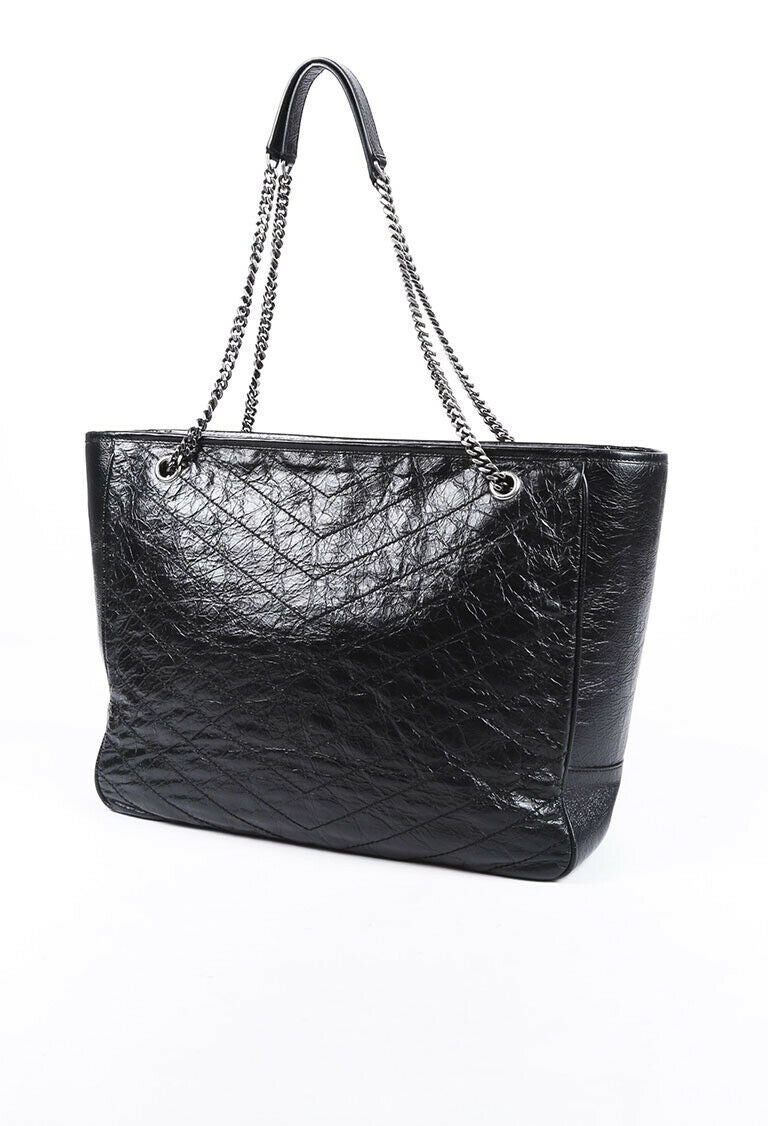 Saint Laurent Large Matelasse Nikki Shopping Tote