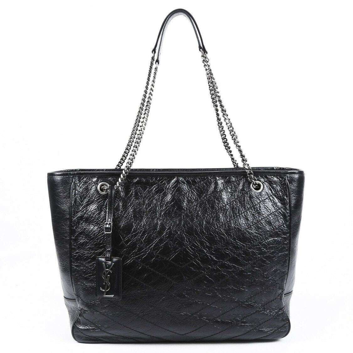 Saint Laurent Large Matelasse Nikki Shopping Tote