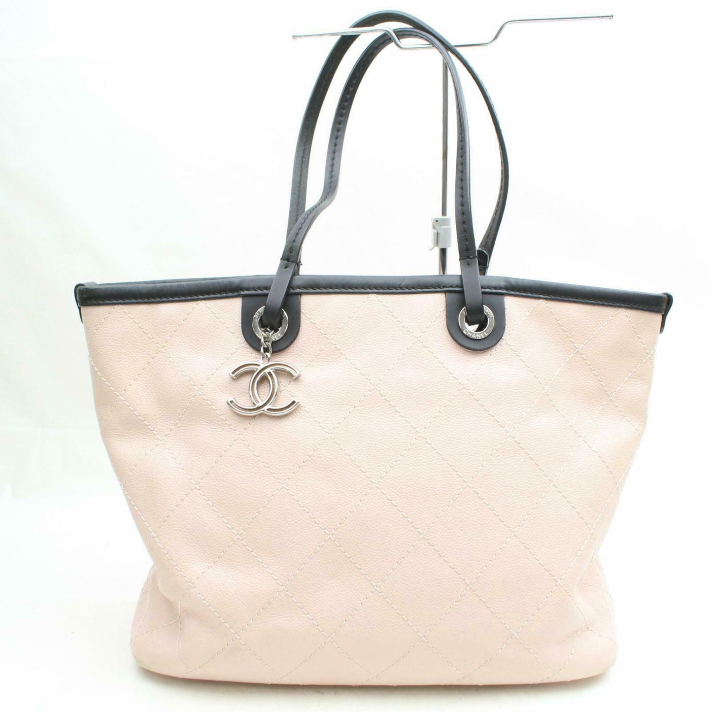 Brand Inspired C*C Tote Bag Cavier Skin Tote Pink Cavier Skin (SHC7-10854)