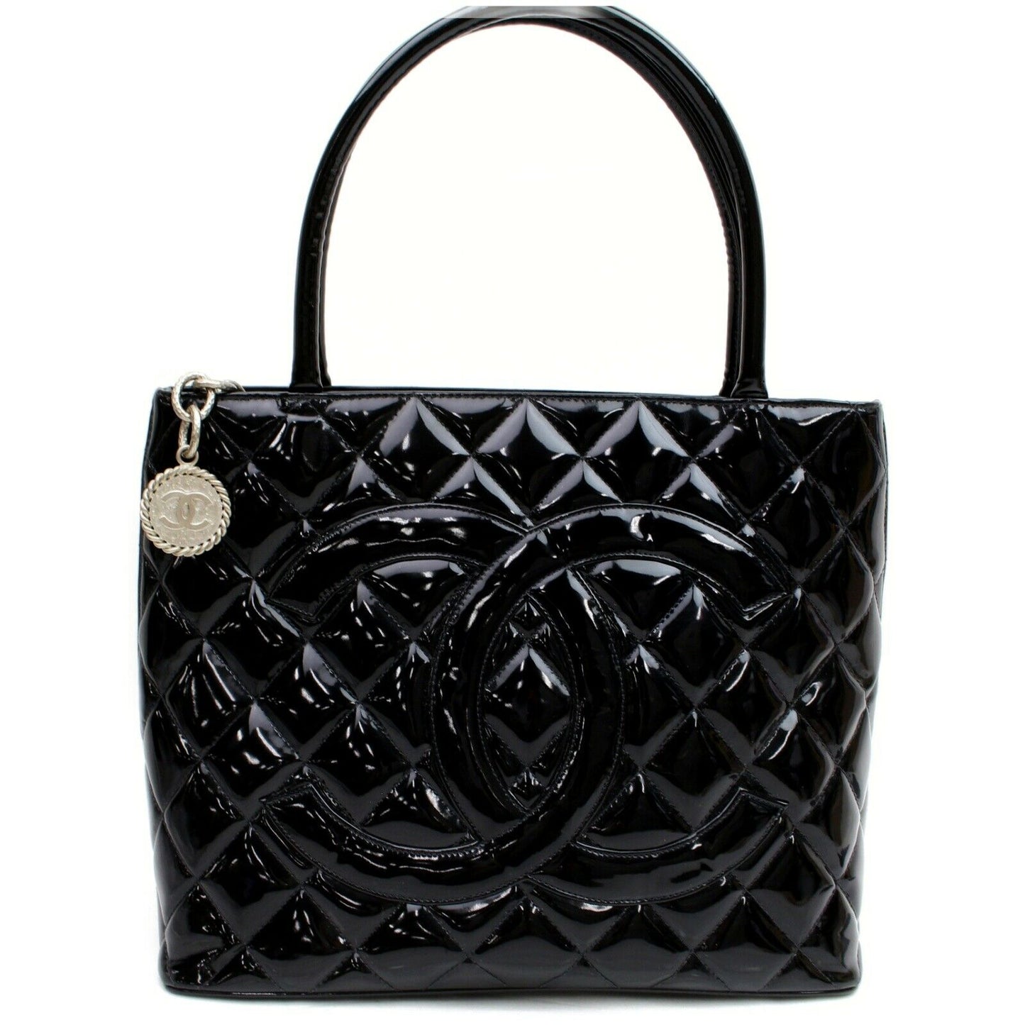 Brand Inspired C*C Hand Bag Quilted Medallion Tote Black (SHC7-10007)