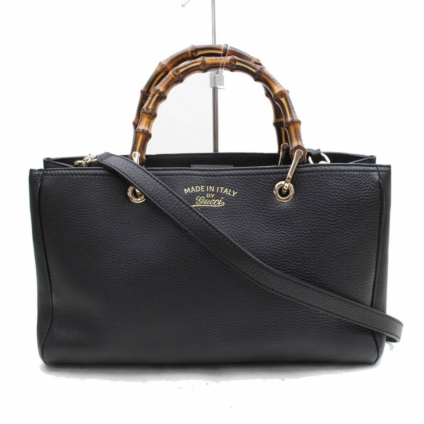 Brand Inspired Gucci Tote Bag Black Leather (SHC7-10299)