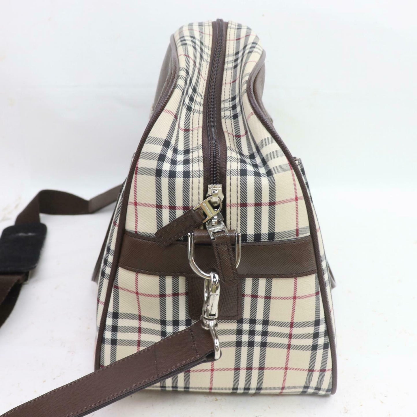 Brand Inspired Burberry Hand Bag Light Brown Nylon (SHC7-10103)