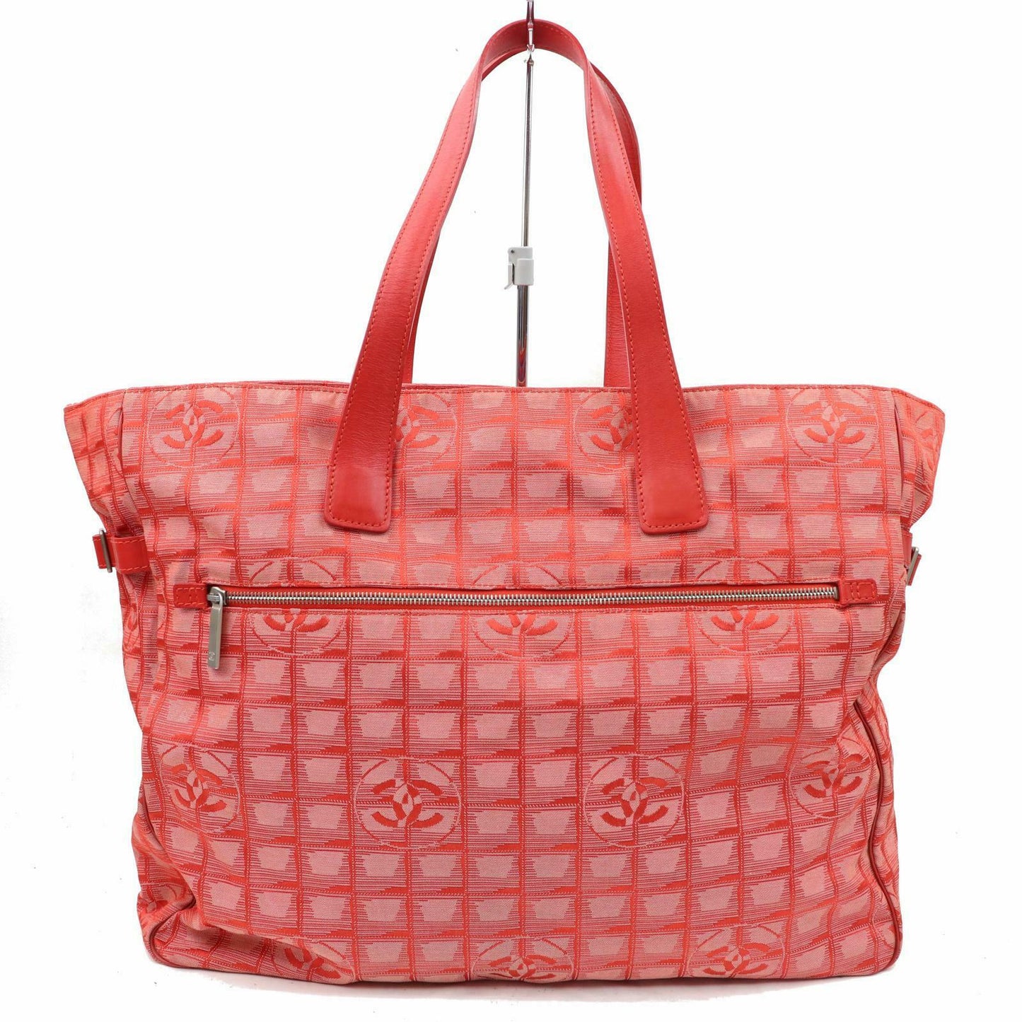 Brand Inspired C*C Tote Bag New Travel Line Gm Red Canvas (SHC1-15080)