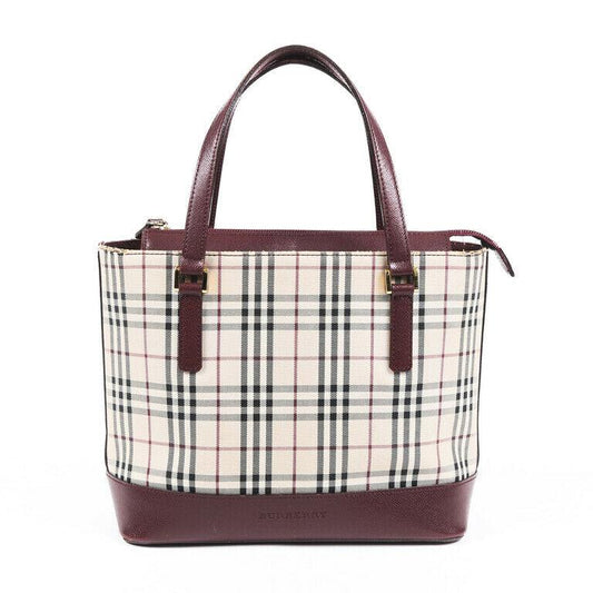 Vintage Burberry Nova Check Handbag