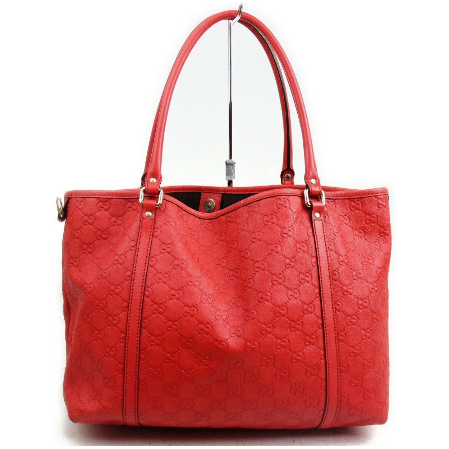 Brand Inspired Gucci Tote Bag Red Leather (SHC7-10057)