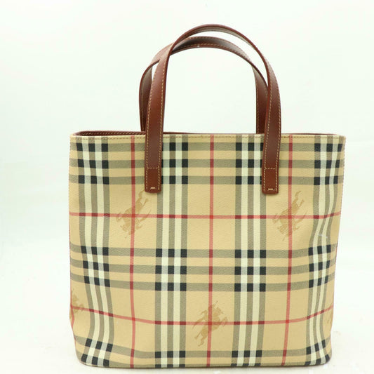 Brand Inspired Burberry London Hand Bag Light Brown PVC (SHC1-15075)