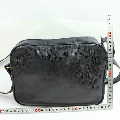 Brand Inspired Burberry London Shoulder Bag Black Leather (SHC1-14377)