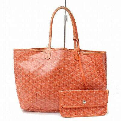 Goyard Tote Bag Saint Louis Oranges PVC