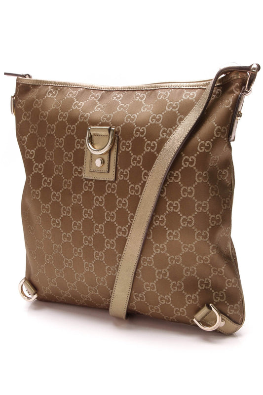 Abbey D-Ring Messenger Bag - GG Satin