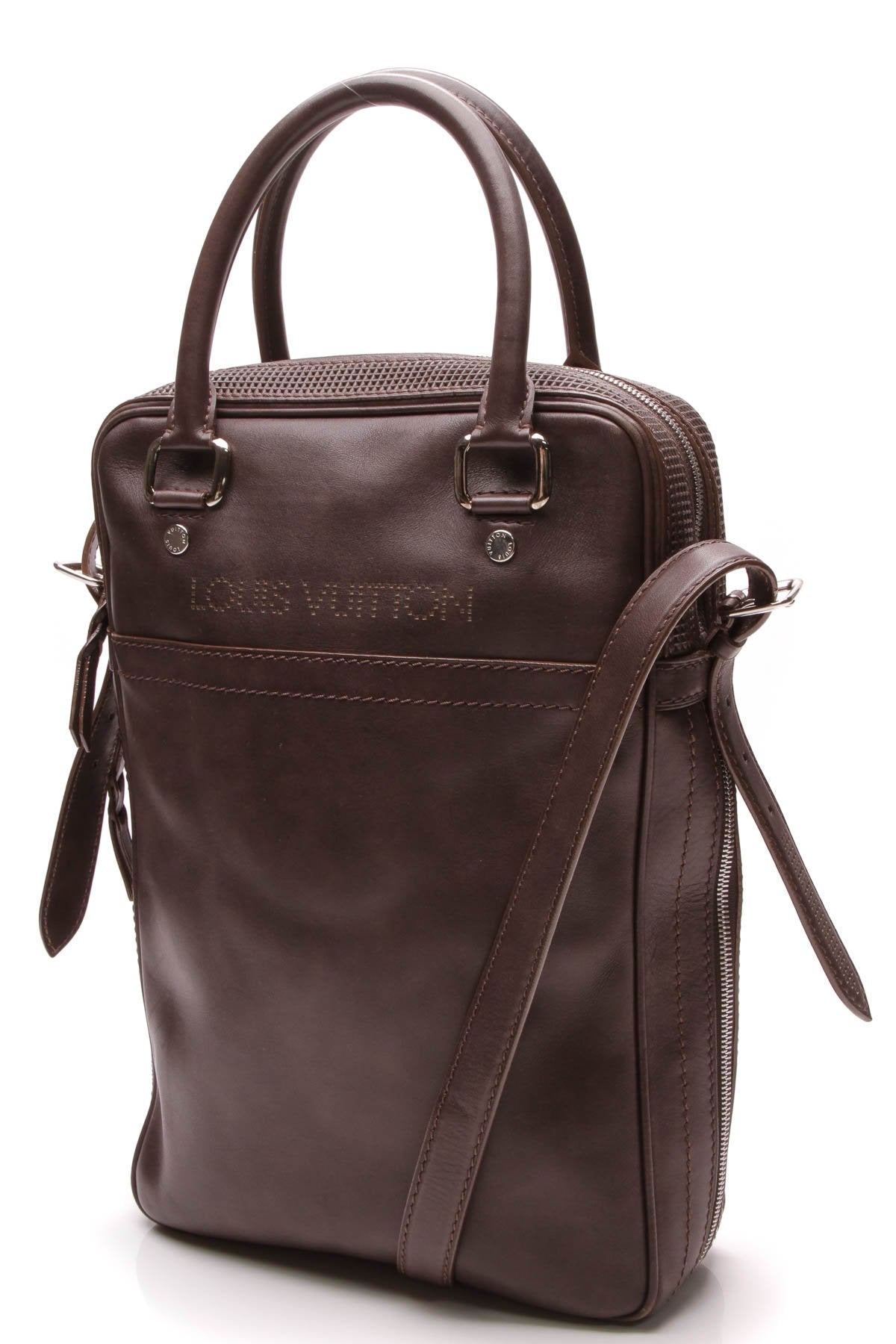 Bequia Porte-Document Vertical Bag - Anthracite