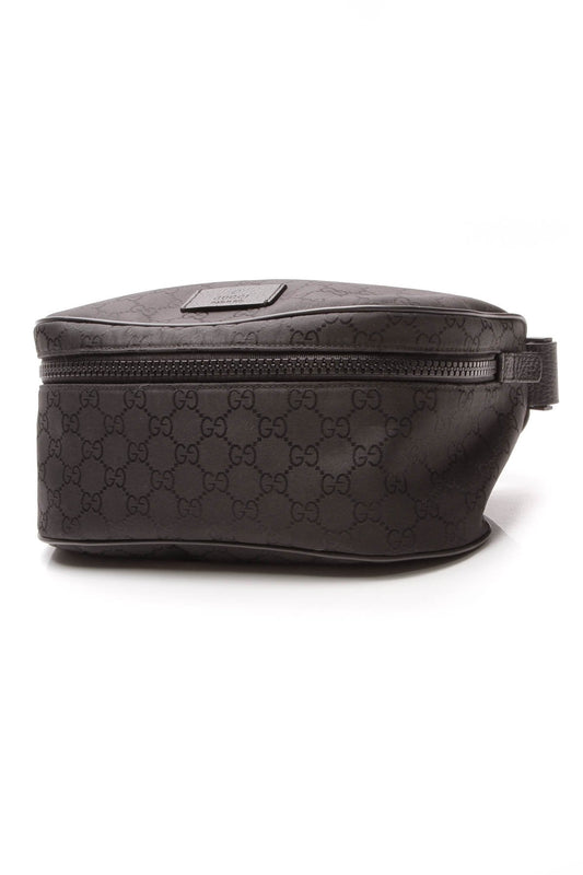 Belt Bag - Black Signature Nylon