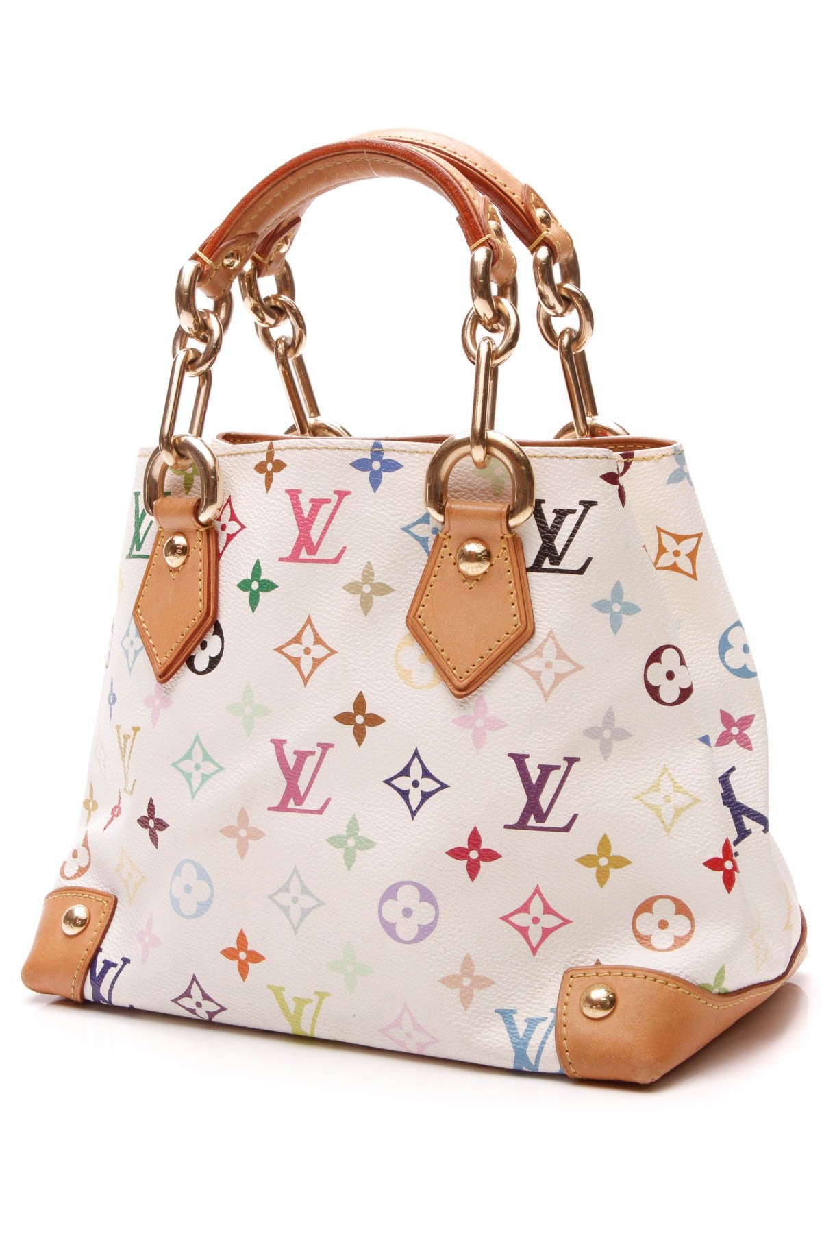 Audra Bag - White Multicolore Monogram