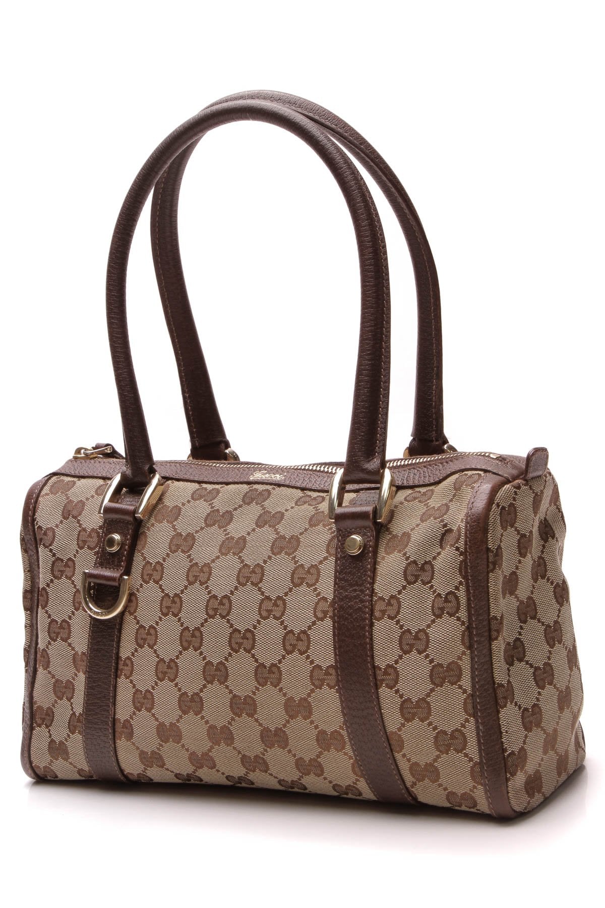 Abbey Boston Bag - Signature Canvas