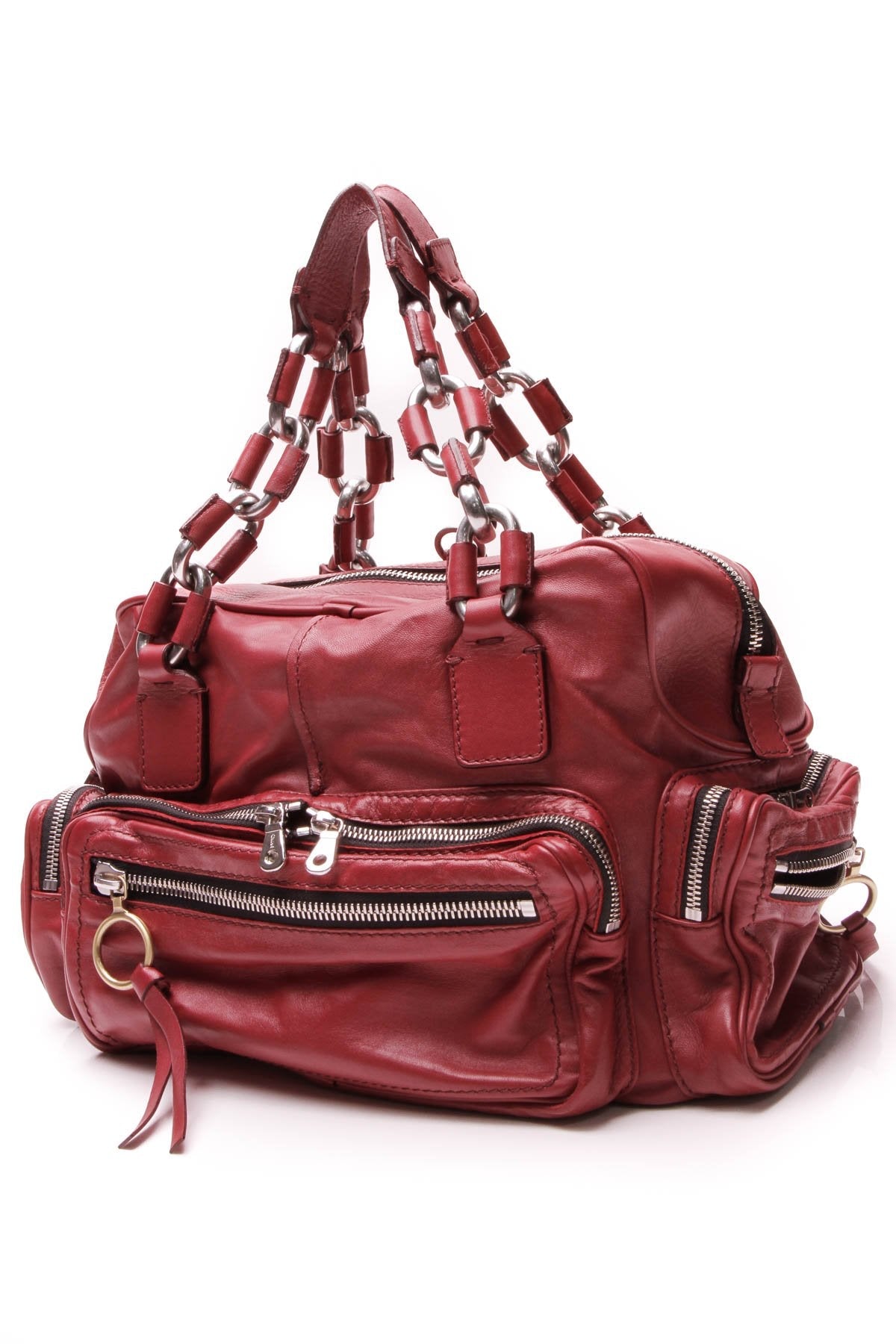 Betty Chain Large Bag - Red