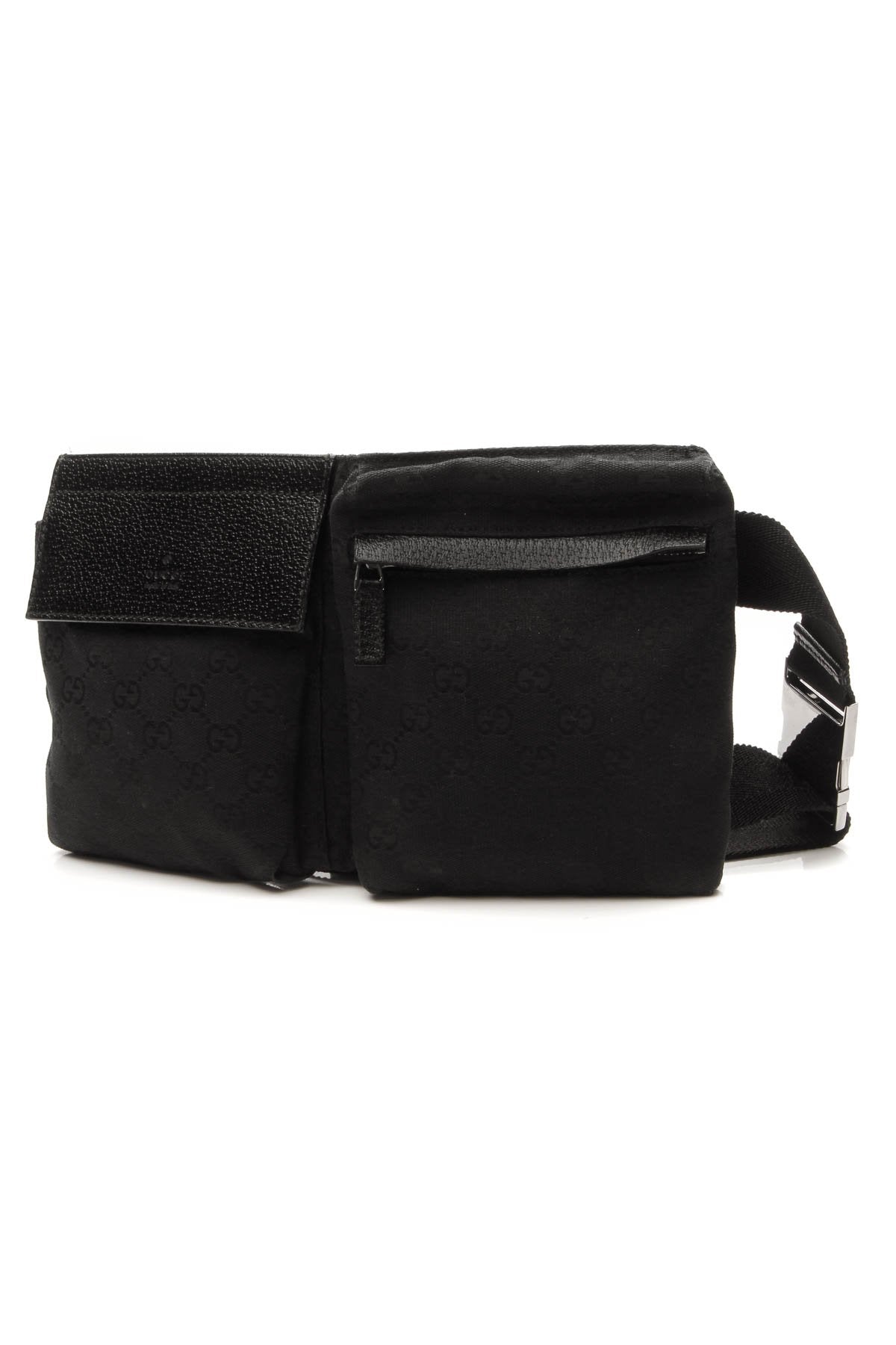 Belt Bag - Black Signature Canvas