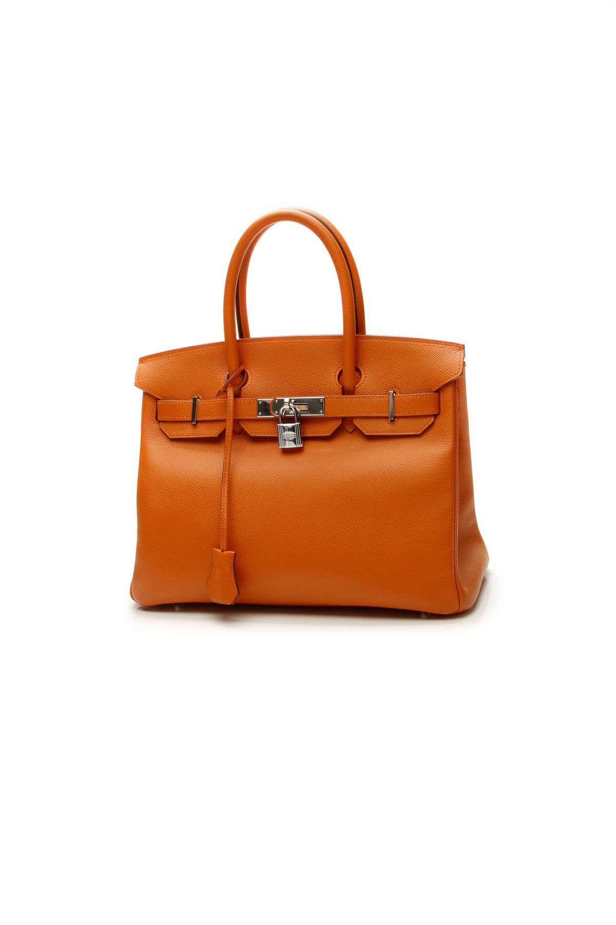 Birkin 30 Bag - Orange Epsom