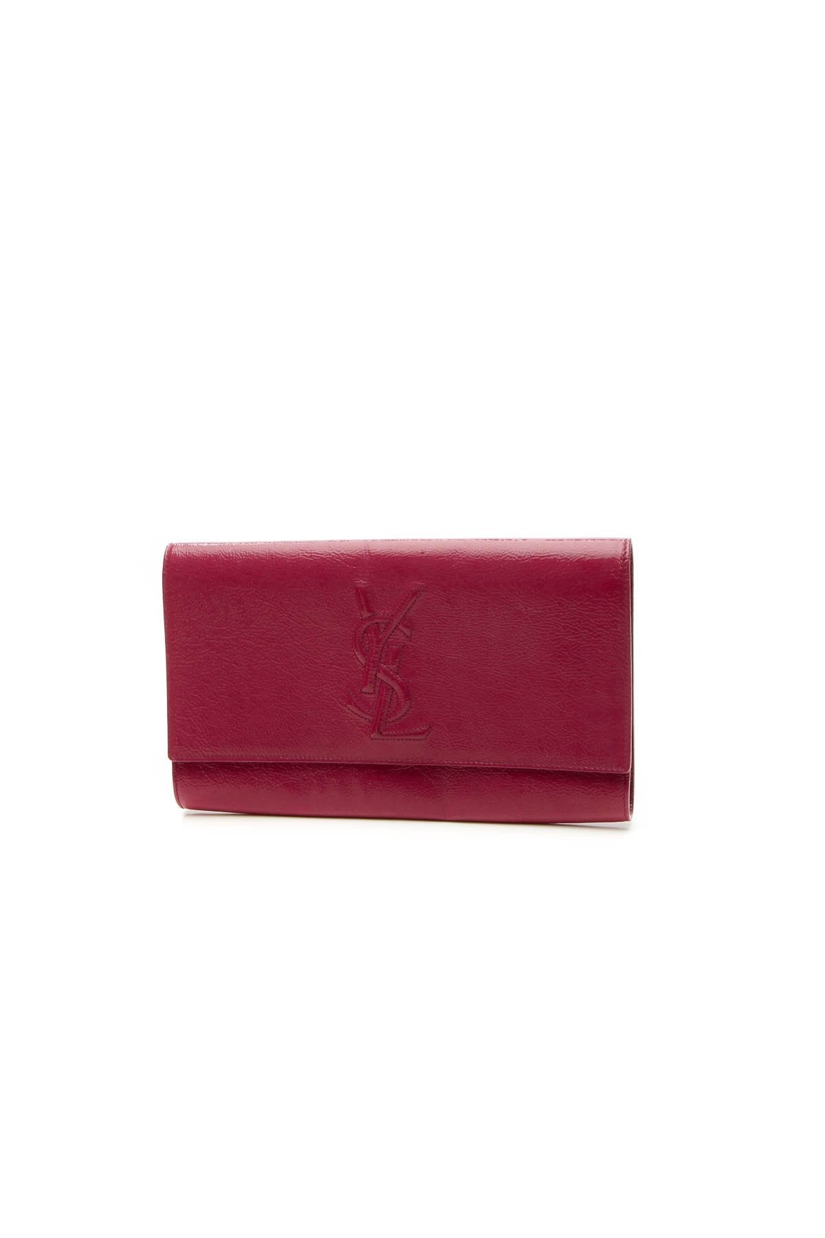 Belle Du Jour Large Clutch Bag - Fuchsia