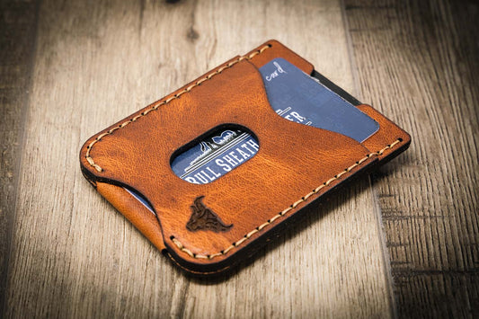 The Keller Money Clip - Chestnut Brown