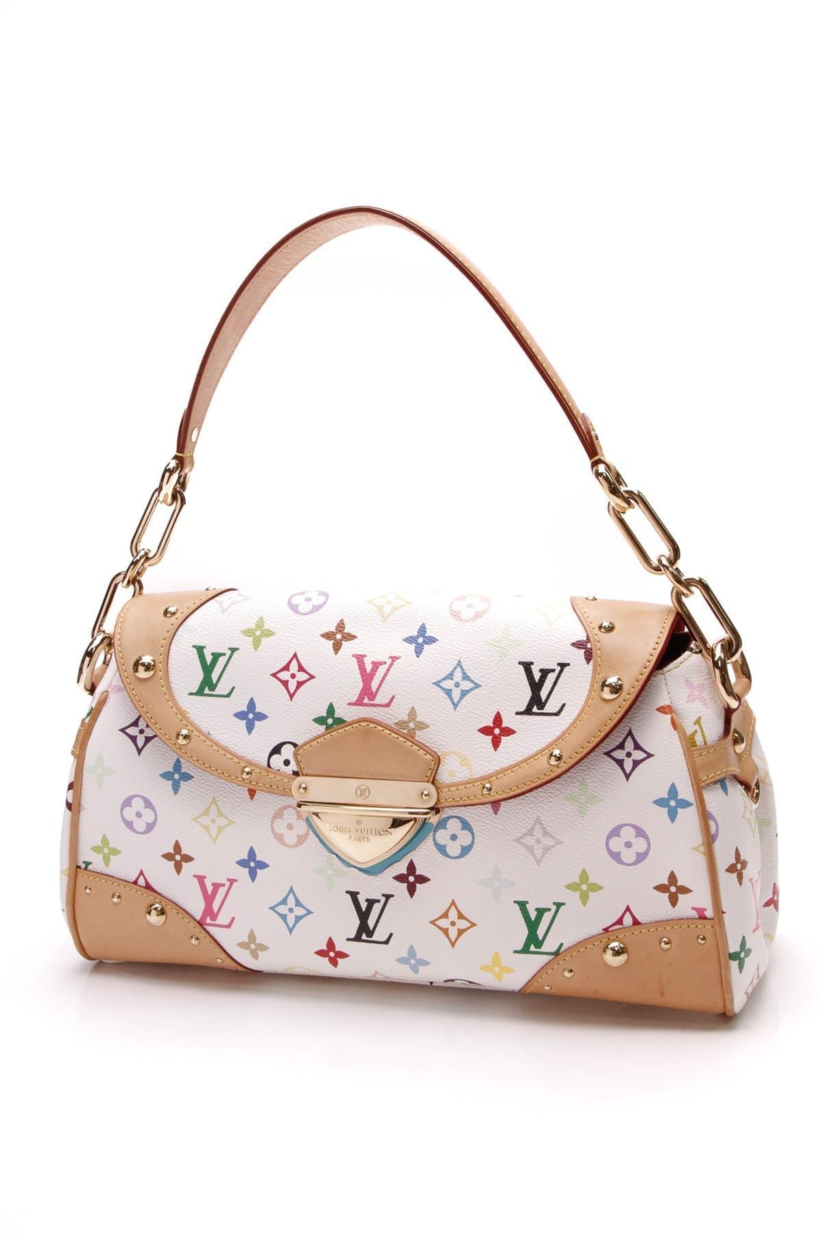 Beverly MM Bag - White Multicolore