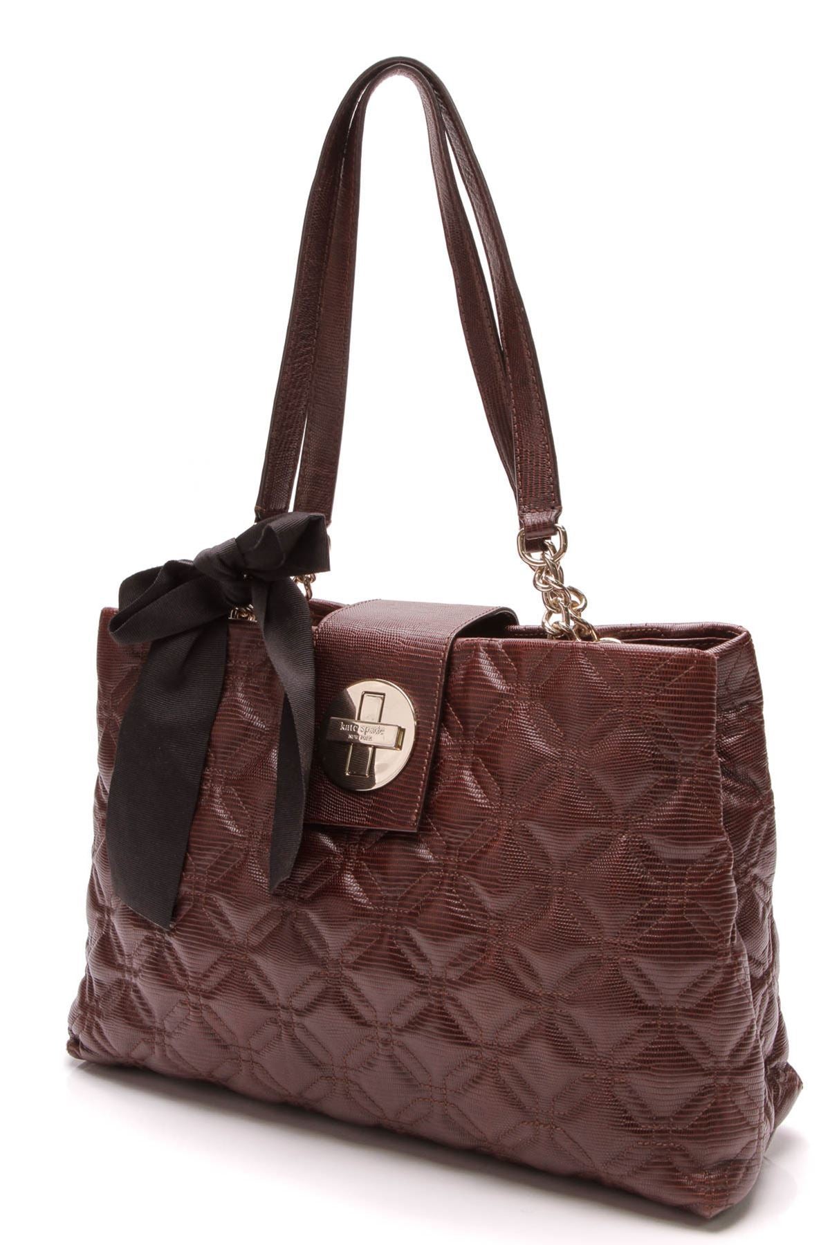 Astor Court Elena Tote Bag - Burgundy