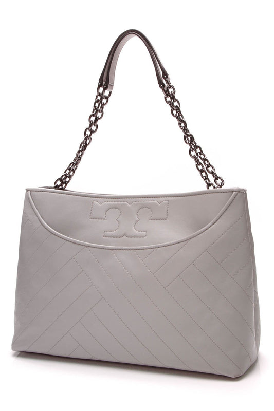 Alexa Slouchy Tote Bag - Concrete Gray