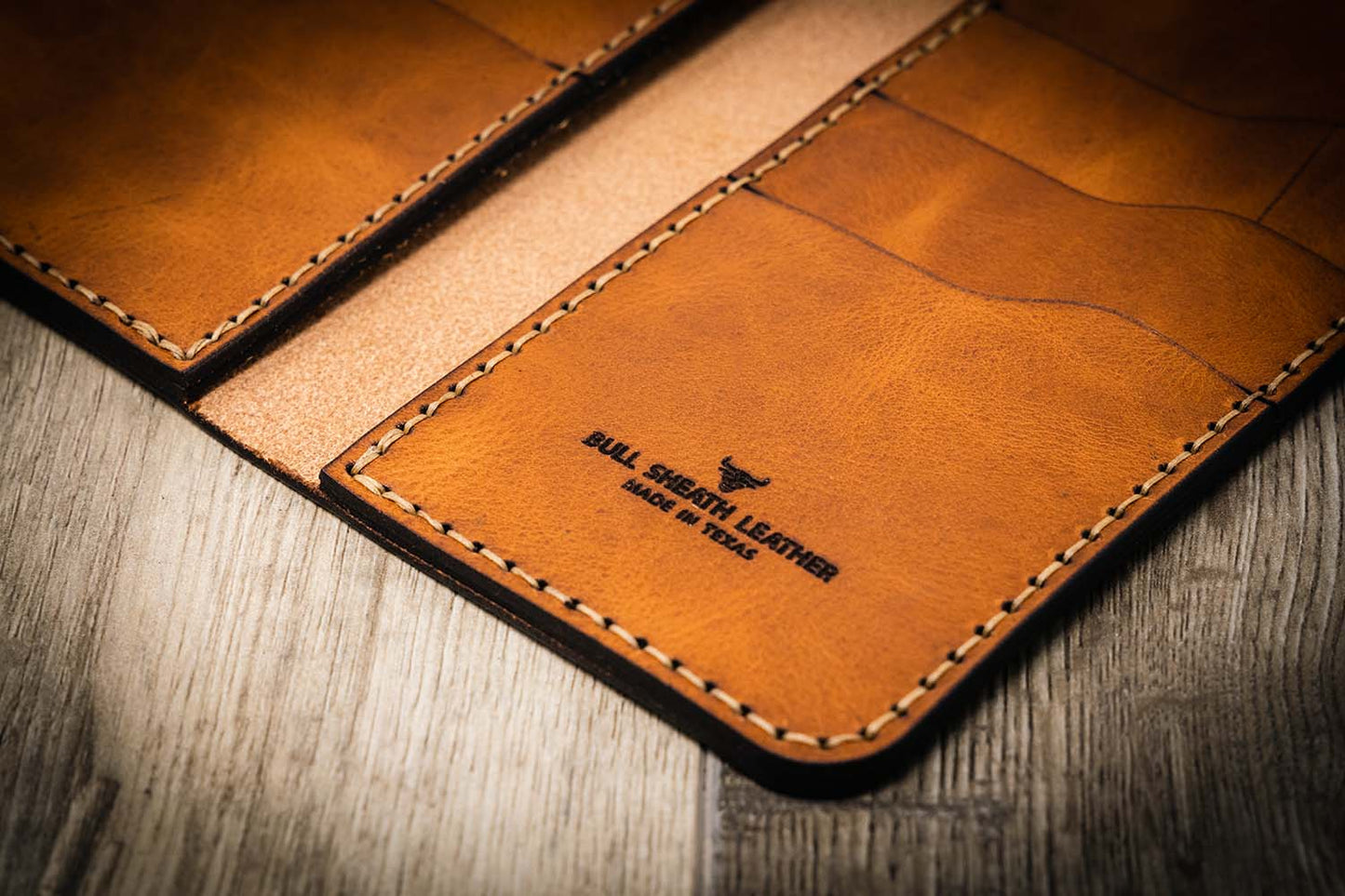 Western Long Wallet - Chestnut Brown