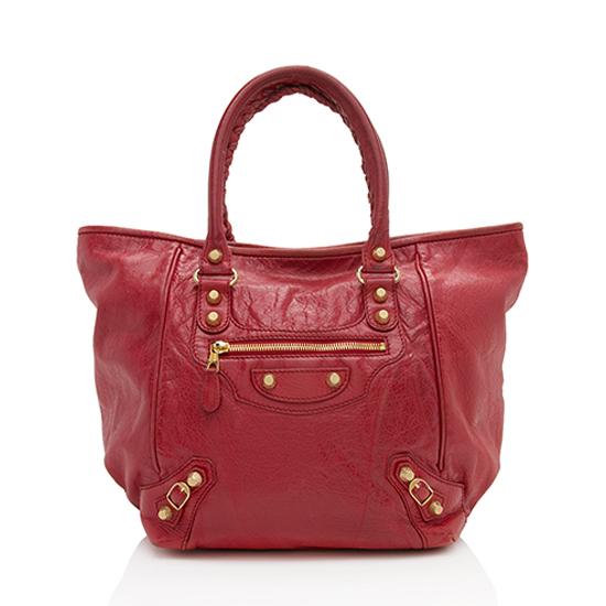 Balenciaga Lambskin Giant 12 Sunday Tote - FINAL SALE (SHF-10225)