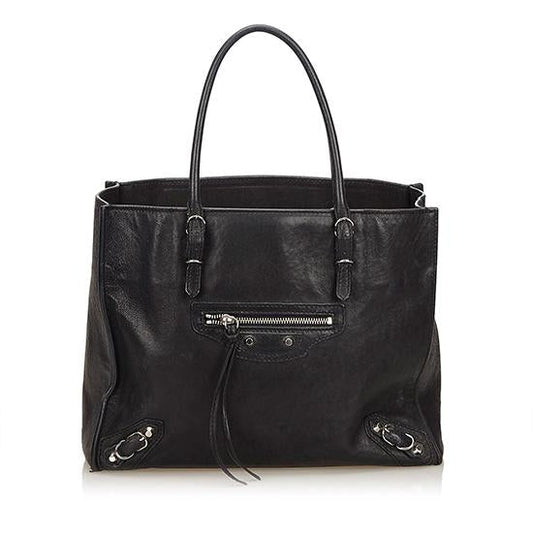 Balenciaga Leather Papier Mini A5 Tote - FINAL SALE (SHF-10282)