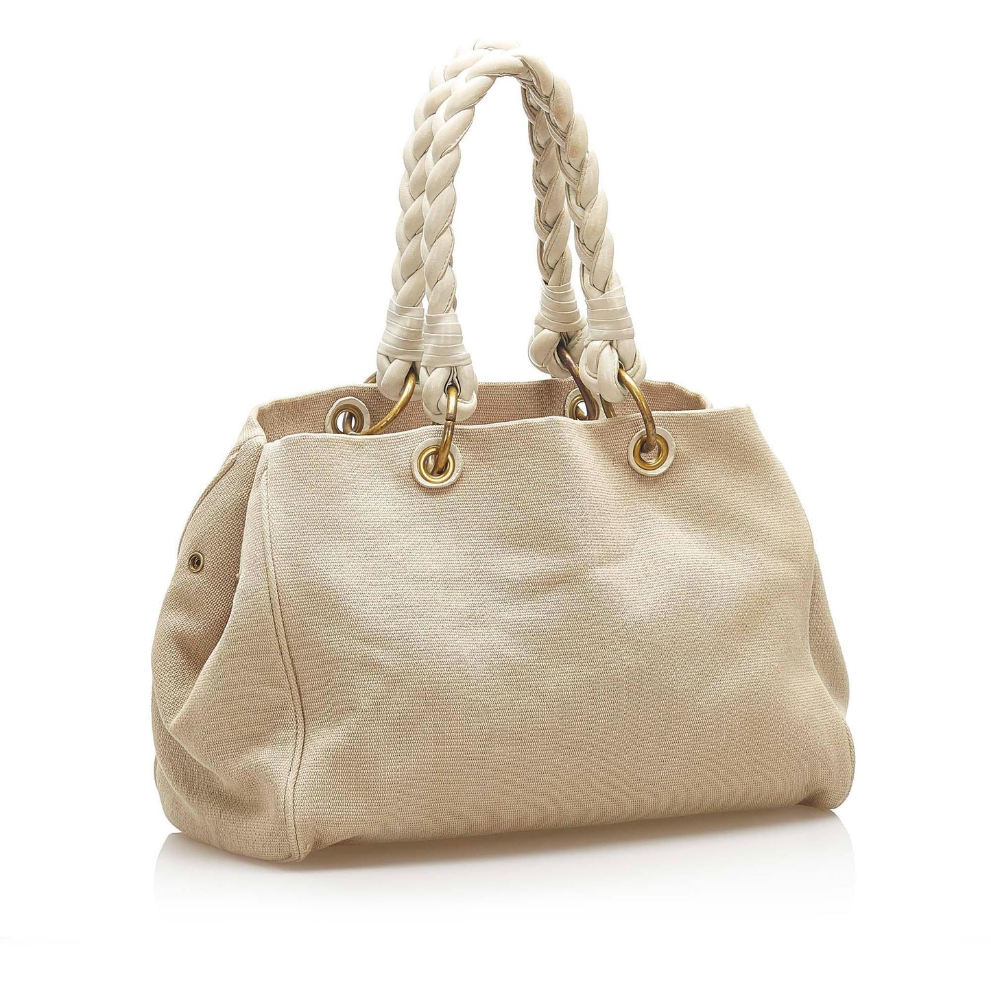 Bottega Veneta Canvas Tote Bag (SHG-16248)