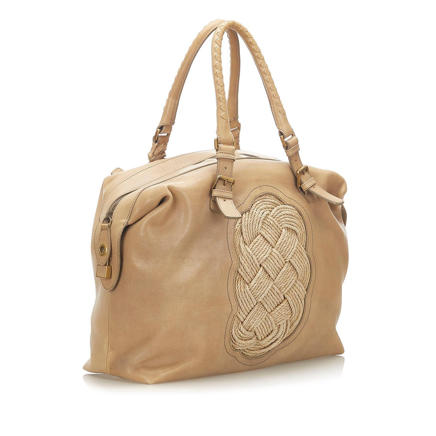 Bottega Veneta Intrecciato Leather Tote (SHG-18619)