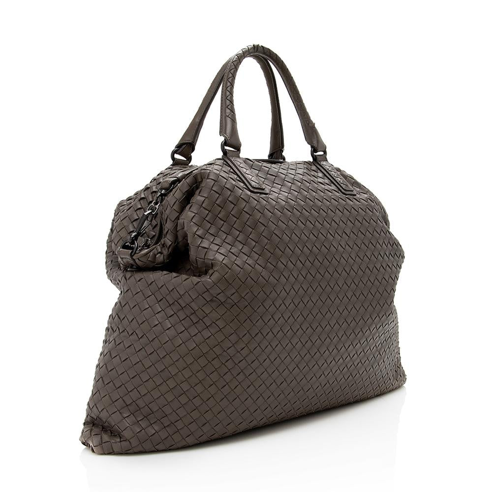 Bottega Veneta Intrecciato Nappa Large Convertible Tote (SHF-14399)