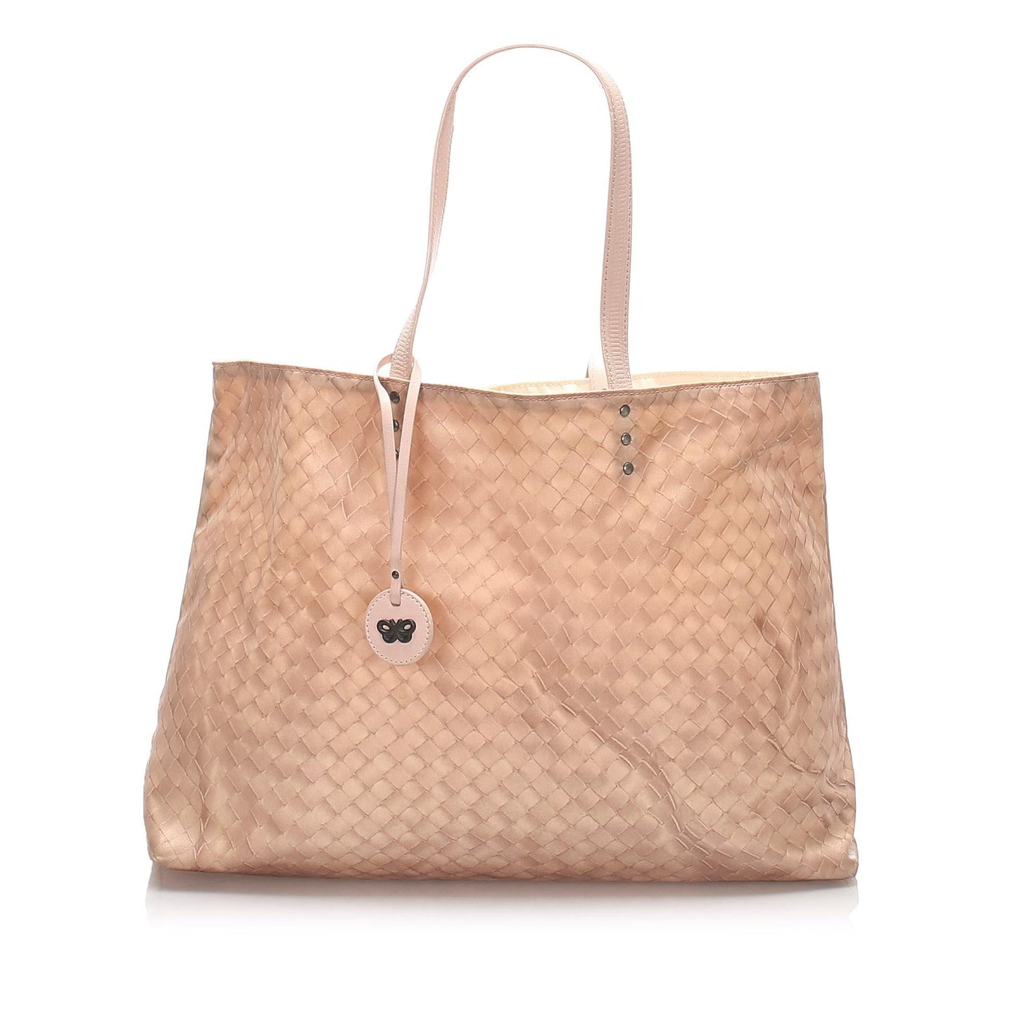 Bottega Veneta Intrecciomirage Nylon Tote Bag (SHG-17494)