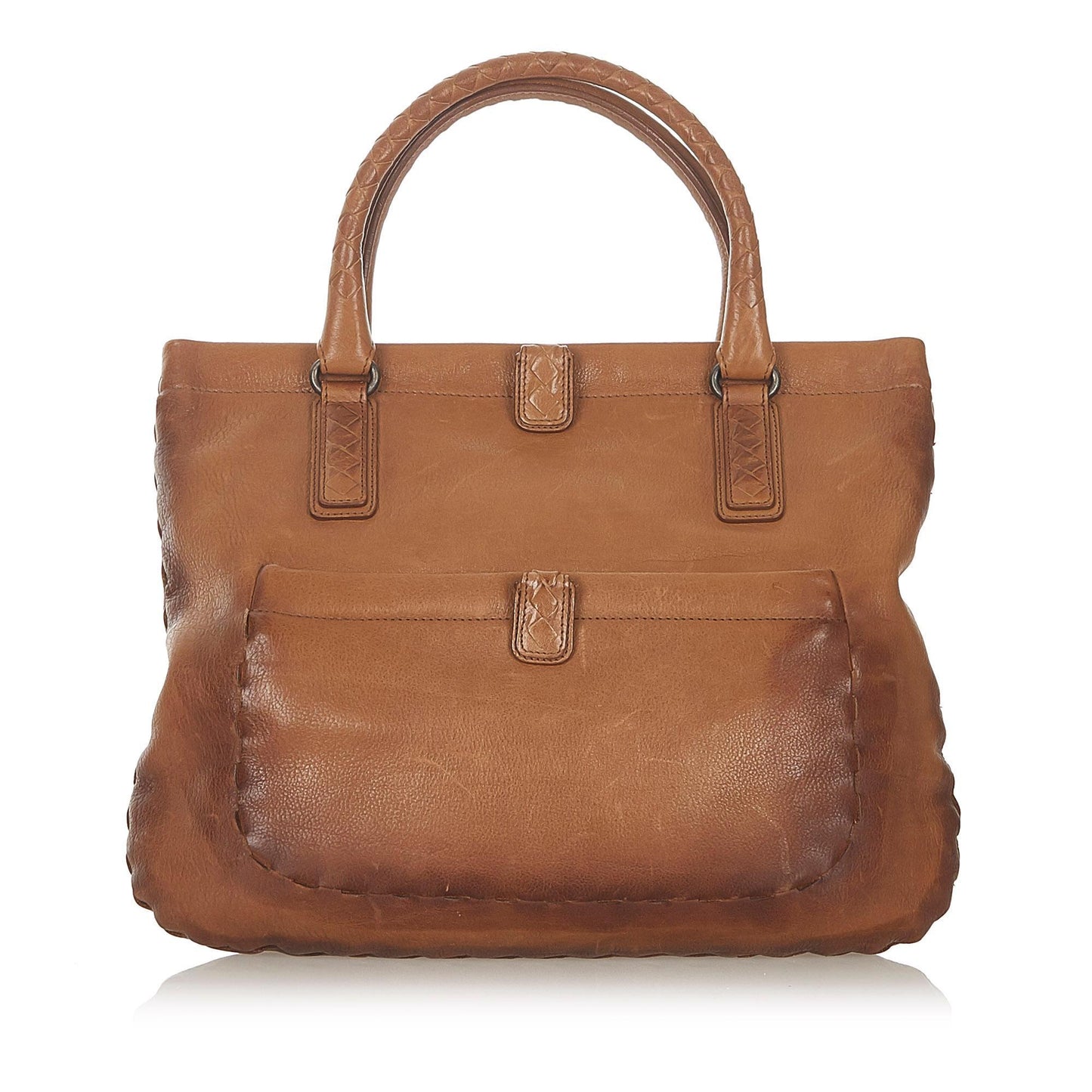 Bottega Veneta Leather Tote Bag (SHG-19122)