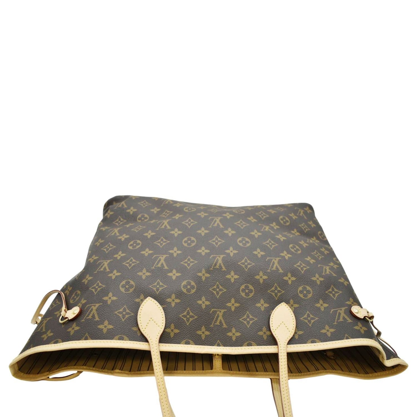 LOUIS VUITTON Neverfull GM Monogram Canvas Tote Bag Brown