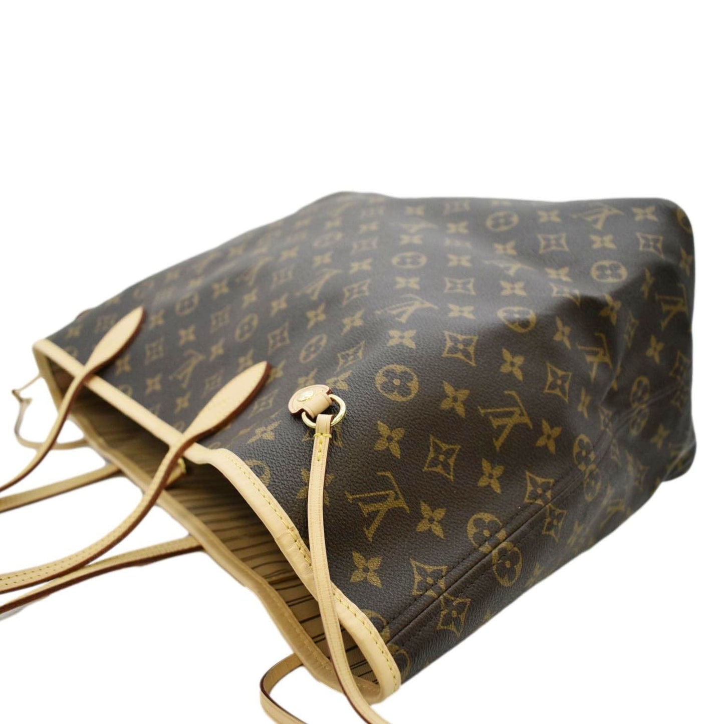 LOUIS VUITTON Neverfull GM Monogram Canvas Tote Bag Brown