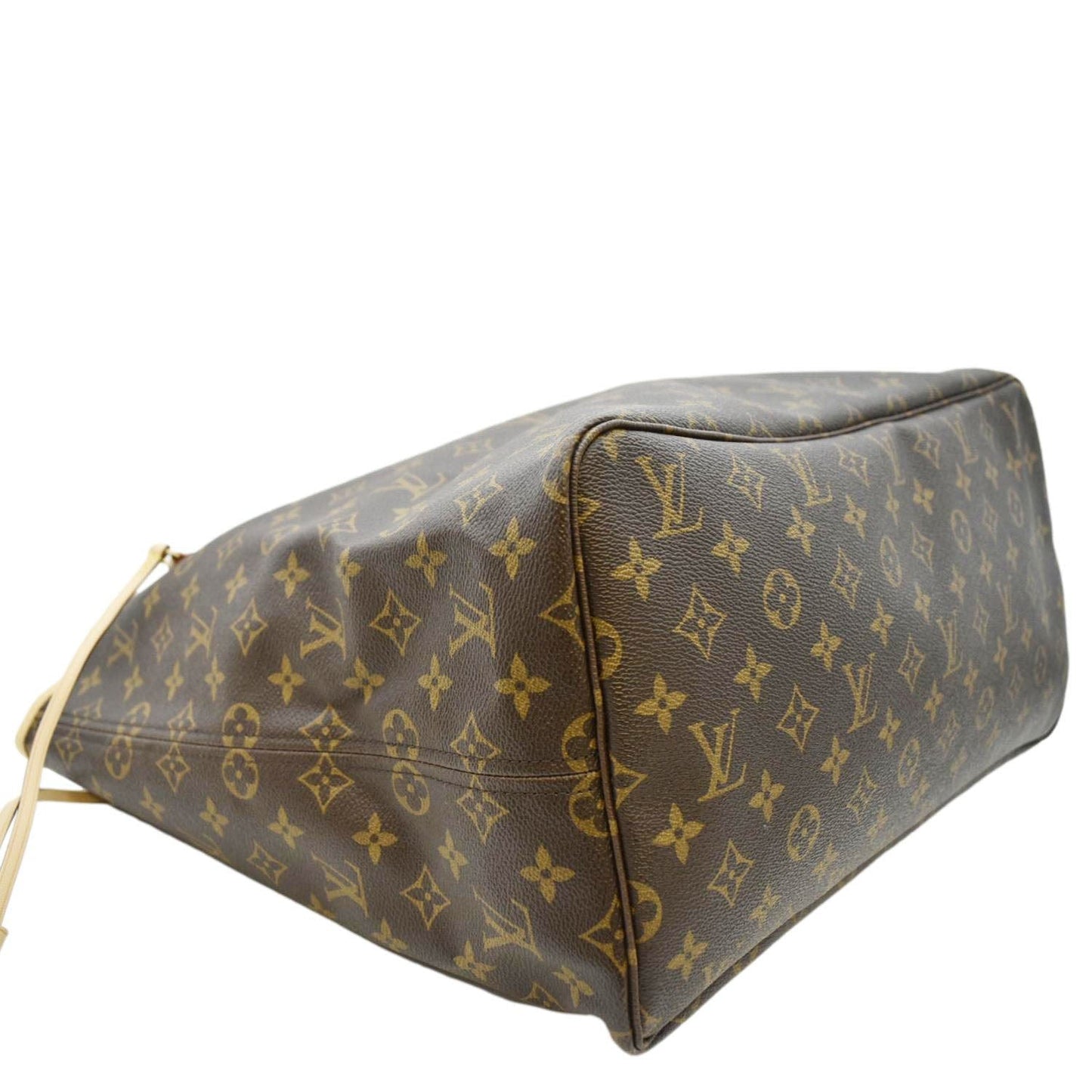 LOUIS VUITTON Neverfull GM Monogram Canvas Tote Bag Brown