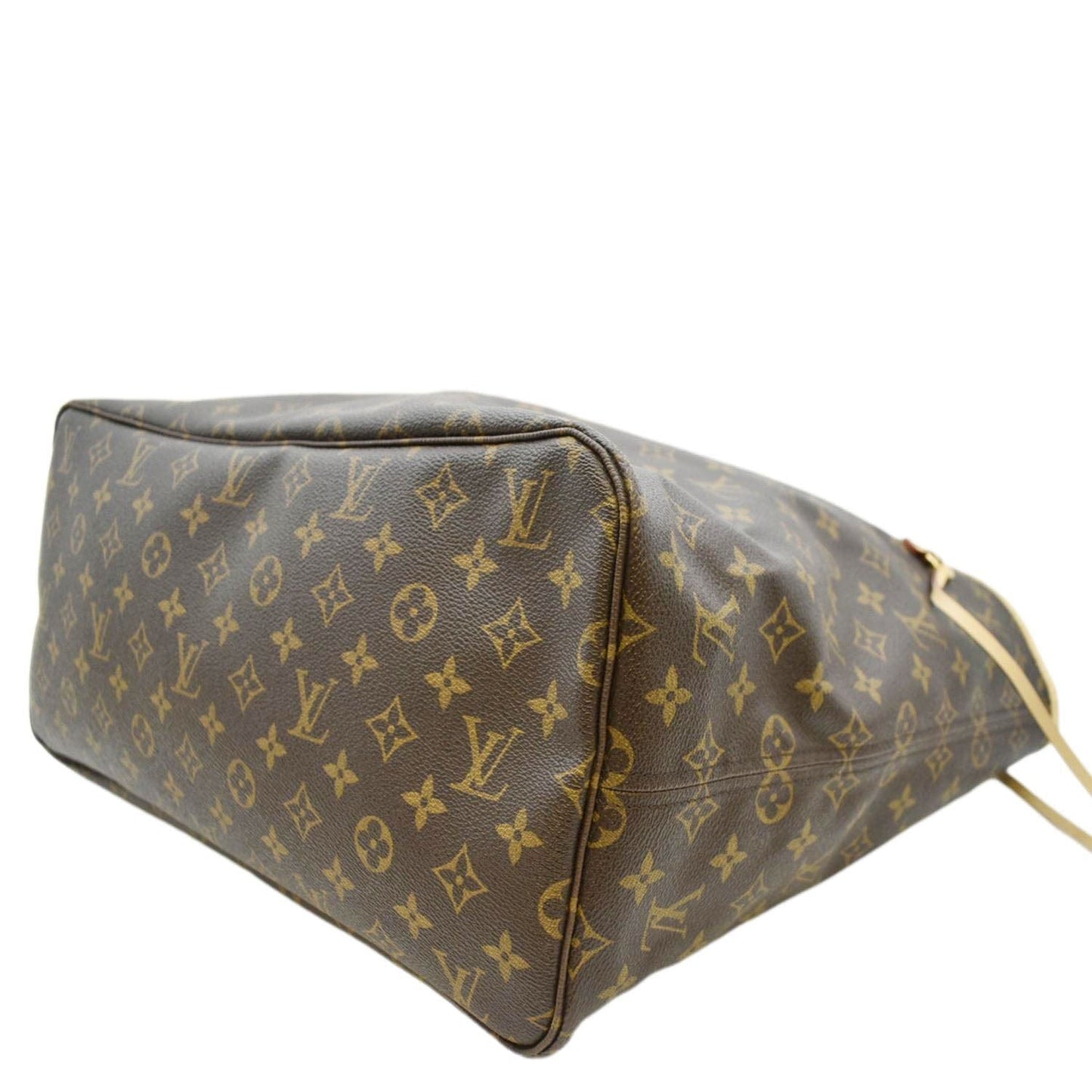 LOUIS VUITTON Neverfull GM Monogram Canvas Tote Bag Brown