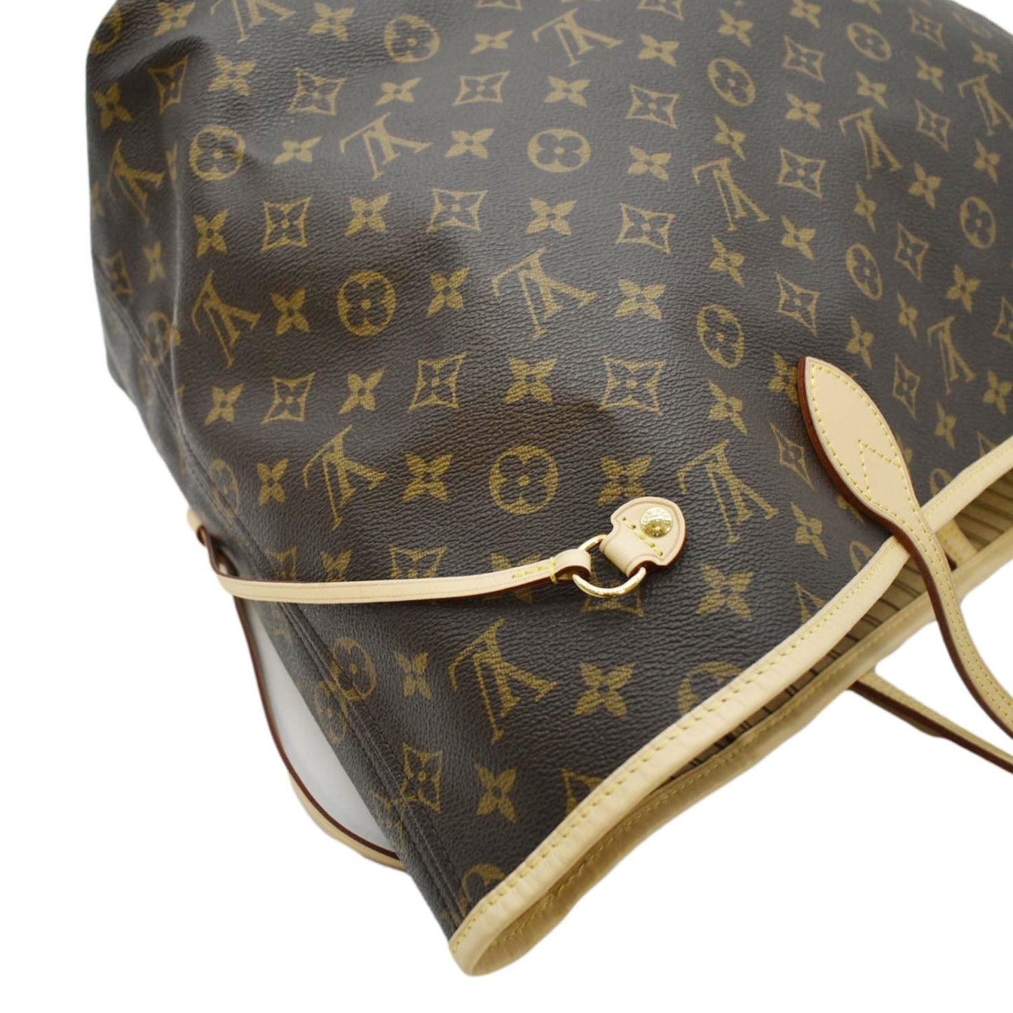 LOUIS VUITTON Neverfull GM Monogram Canvas Tote Bag Brown