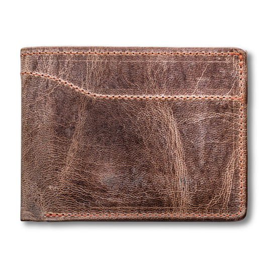 Deluxe Bifold Goatskin With ID Window