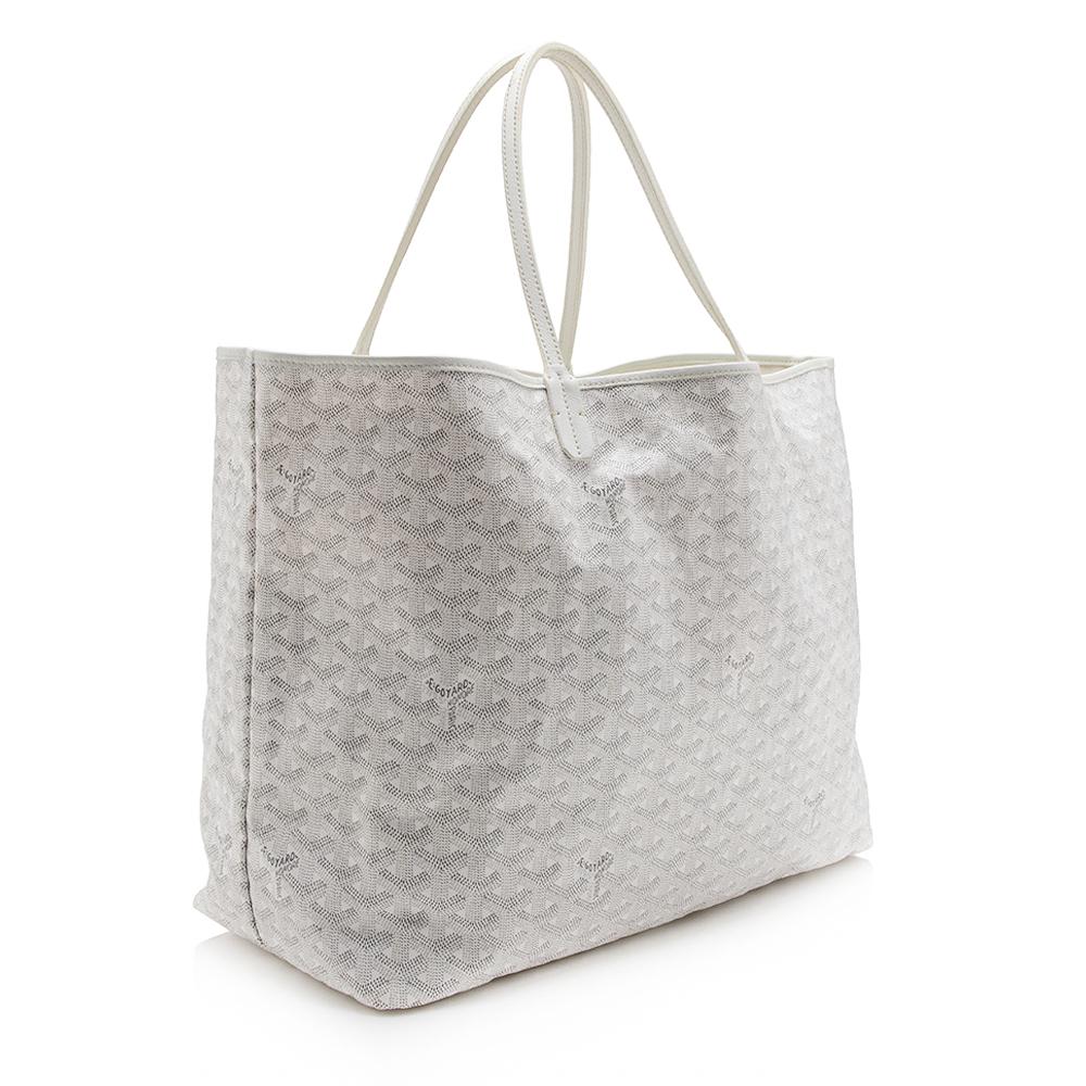 Goyard Goyardine Canvas St. Louis GM Tote (SHF-13025)